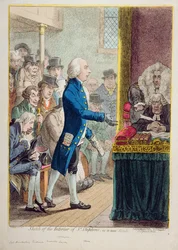 Hannah Humphreyn vuonna 1802 julkaisema luonnos St. Stephen